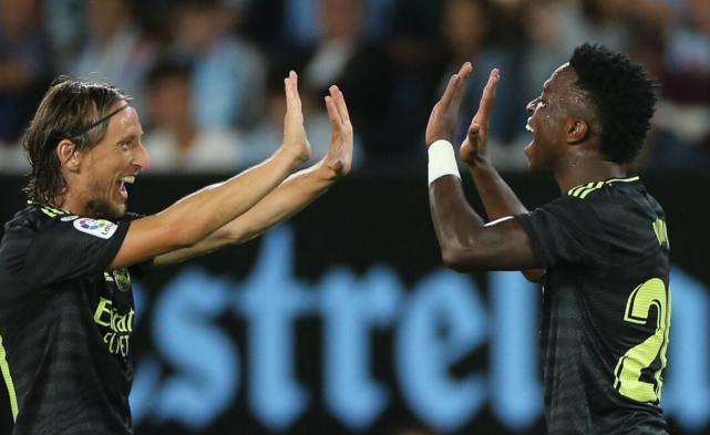 Real Madrid voitti Celta de Vigon 4-1